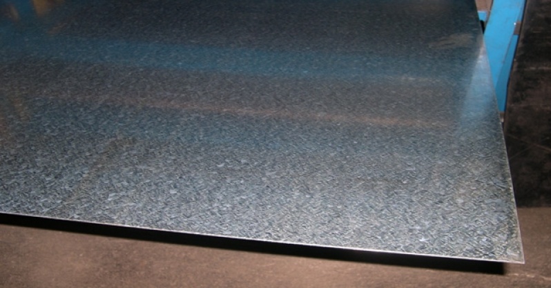 Chapa Galvanizada Glicério - Chapa em Alumínio 1mm