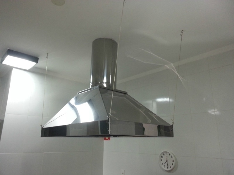 Coifa de Inox para Cozinha Ribeirão Pires - Coifa de Inox com Exaustor