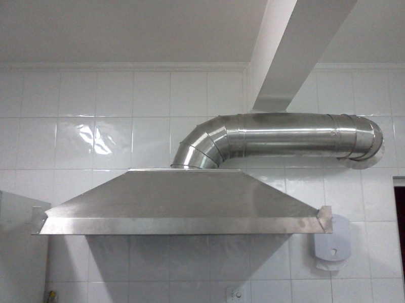 Coifa Exaustor para Cozinha Industrial Pari - Coifa de Inox com Exaustor
