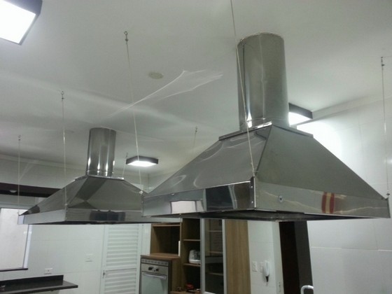 Instalação de Coifa com Exaustor para Restaurante Praça da Arvore - Instalação de Coifa de Cozinha