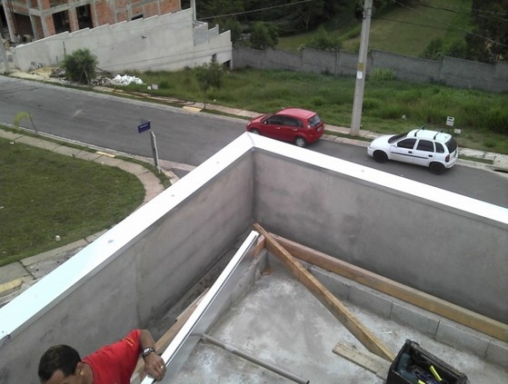 Rufo Pingadeira para Muro Rio Pequeno - Rufos Externos Moldados