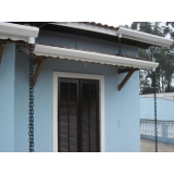 instalação de calha em telhado preço Penha