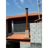 instalação de tubulação para chaminé de churrasqueira valor Ibirapuera