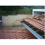 montagem de calha moldura corte 40 Ribeirão Pires